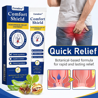 Coredew® ComfortShield Hemorrhoid Relief Ointment