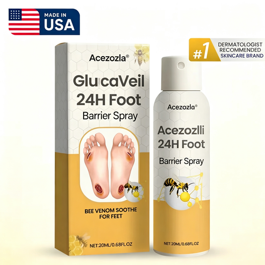 Acezozla® GlucaVeil 24H Foot Barrier Spray