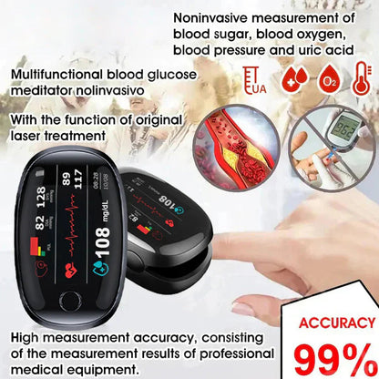 🏆 2026 Best Seller | Limited-Time 70% OFF,Pain-Free Non-Invasive Glucose Monitor