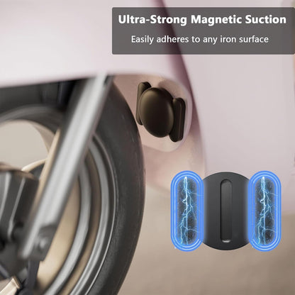 Compact Magnetic GPS Tracking Device – Zero Installation, Long Battery Life, Compatible with iPhone & Android