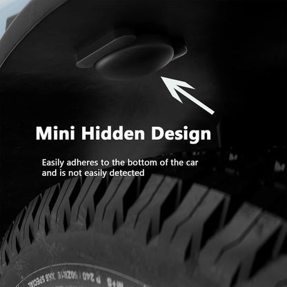 Compact Magnetic GPS Tracking Device – Zero Installation, Long Battery Life, Compatible with iPhone & Android