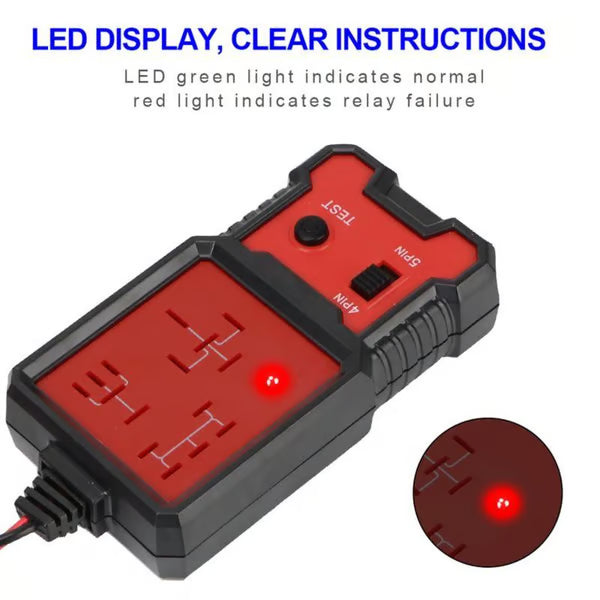 Automotive Relay Tester Tool , 12V/24V Car Relay Tester, , Code Readers and Scan Tools, Diagnostic, Test and Measurement Tools