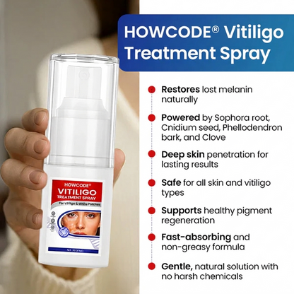 KUBOZN® Vitiligo Treatment Spray — Visible Results in Weeks, 100% Natural & Steroid-Free