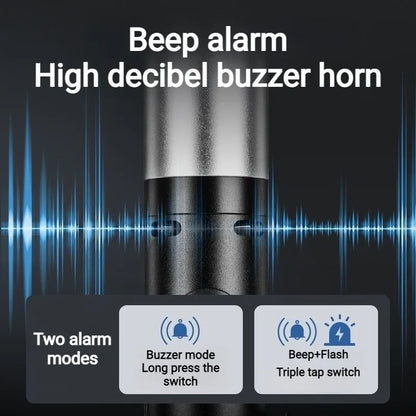 Multi-Functional Portable Self Defense Flashlight