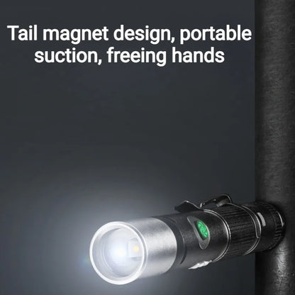 Multi-Functional Portable Self Defense Flashlight